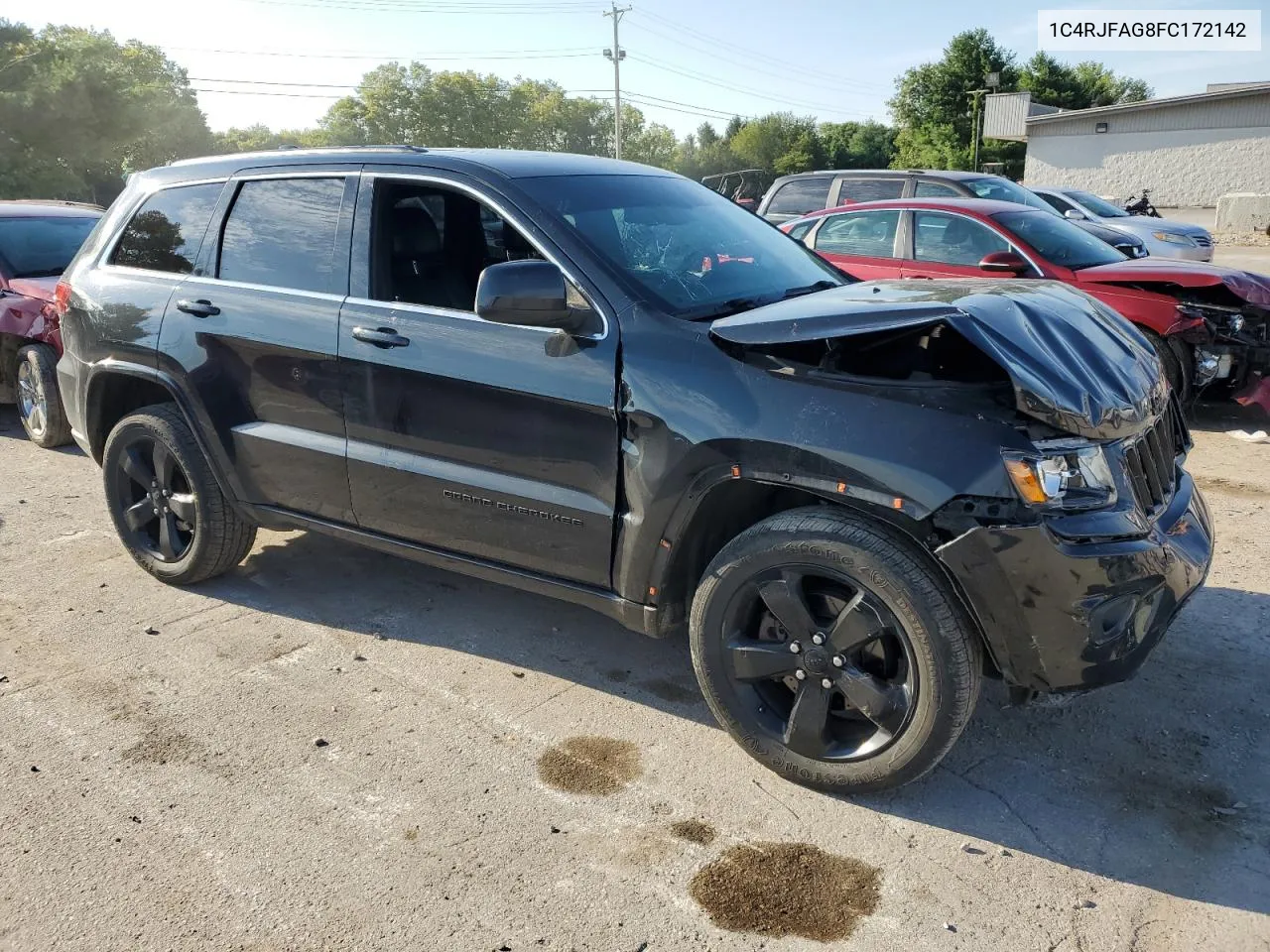 2015 Jeep Grand Cherokee Laredo VIN: 1C4RJFAG8FC172142 Lot: 66723164