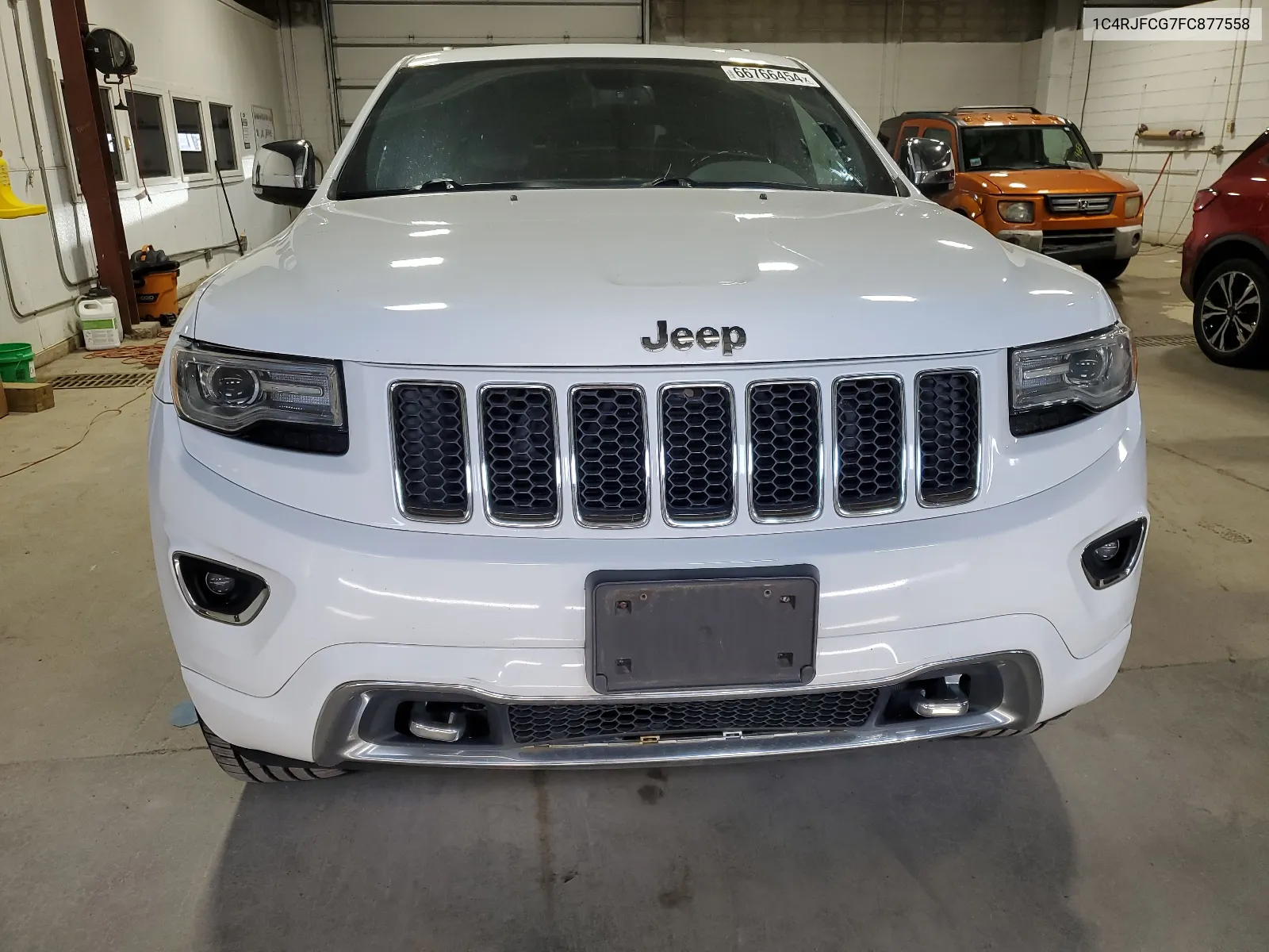 1C4RJFCG7FC877558 2015 Jeep Grand Cherokee Overland