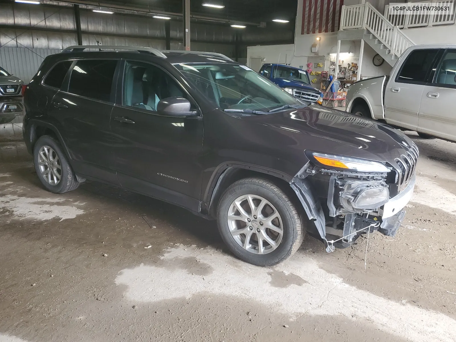 1C4PJLCB1FW730631 2015 Jeep Cherokee Latitude