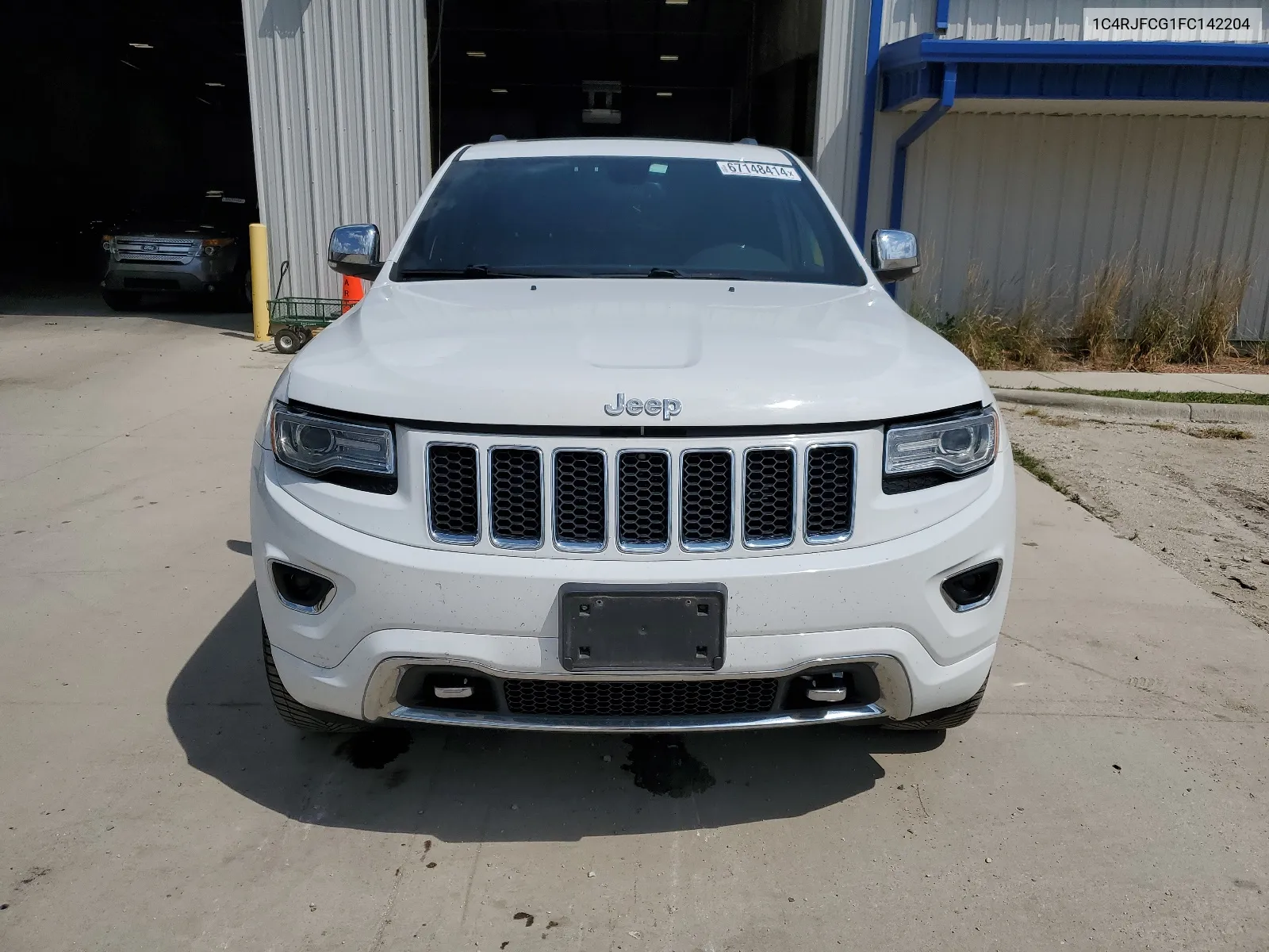 1C4RJFCG1FC142204 2015 Jeep Grand Cherokee Overland