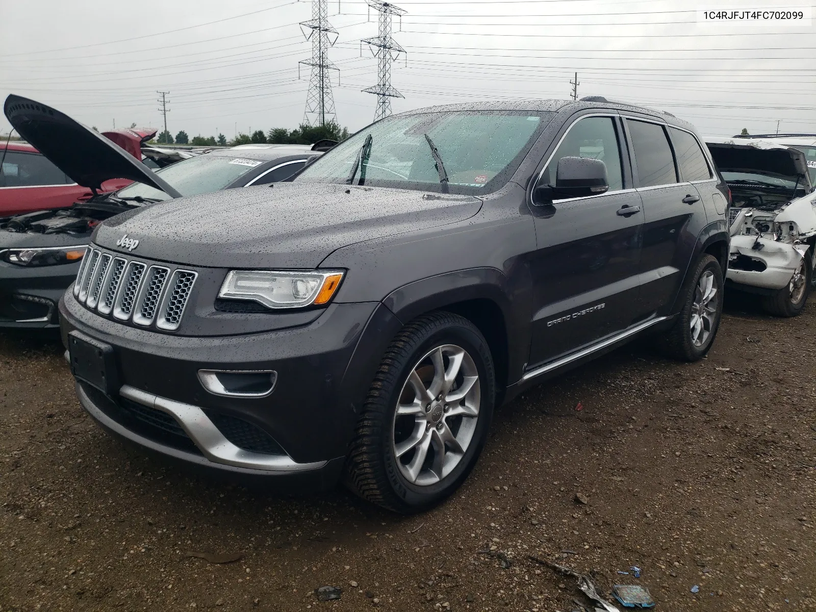 2015 Jeep Grand Cherokee Summit VIN: 1C4RJFJT4FC702099 Lot: 67237914