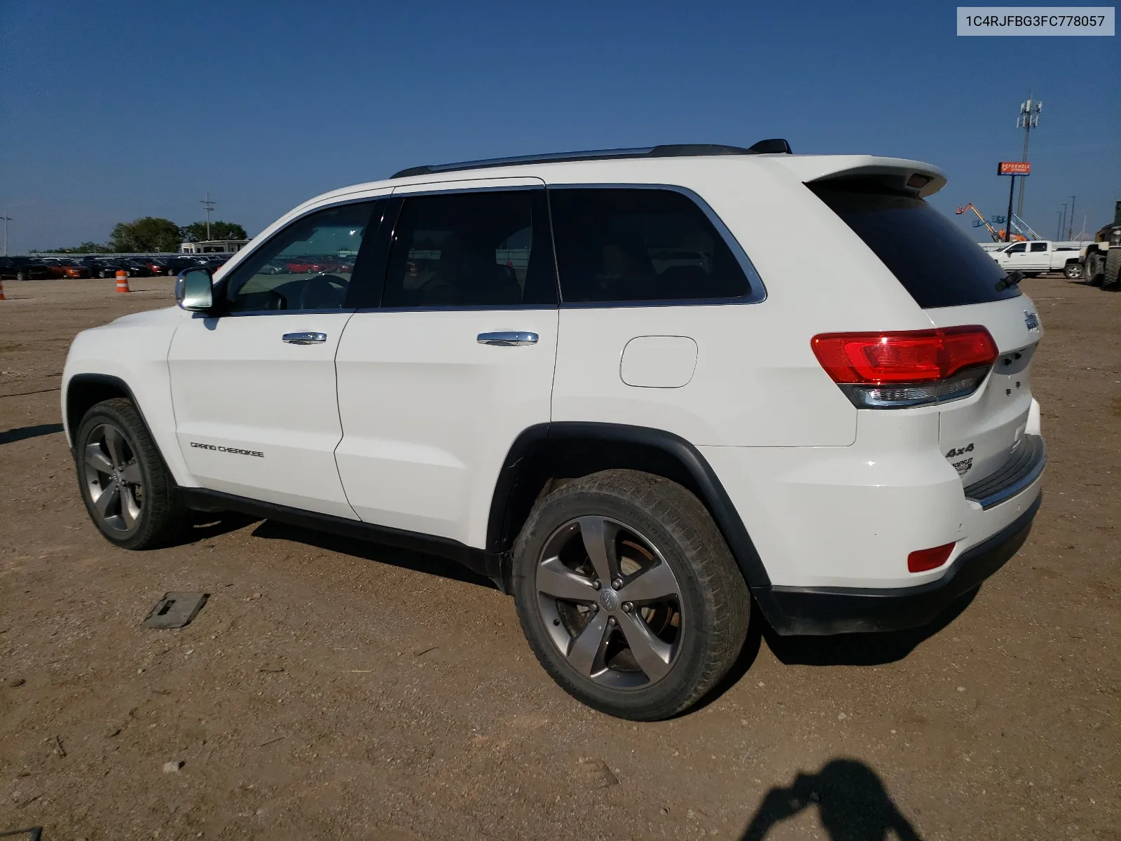 2015 Jeep Grand Cherokee Limited VIN: 1C4RJFBG3FC778057 Lot: 67292354