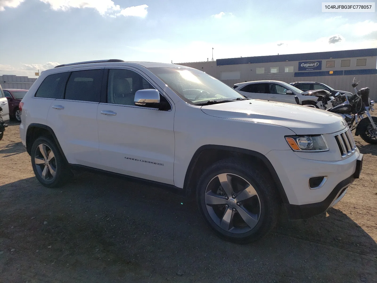 2015 Jeep Grand Cherokee Limited VIN: 1C4RJFBG3FC778057 Lot: 67292354