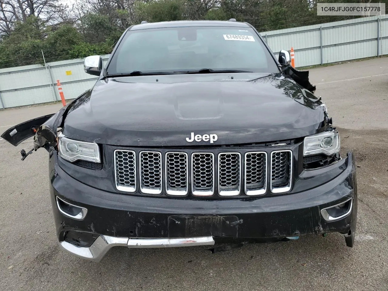 2015 Jeep Grand Cherokee Summit VIN: 1C4RJFJG0FC157778 Lot: 67489354