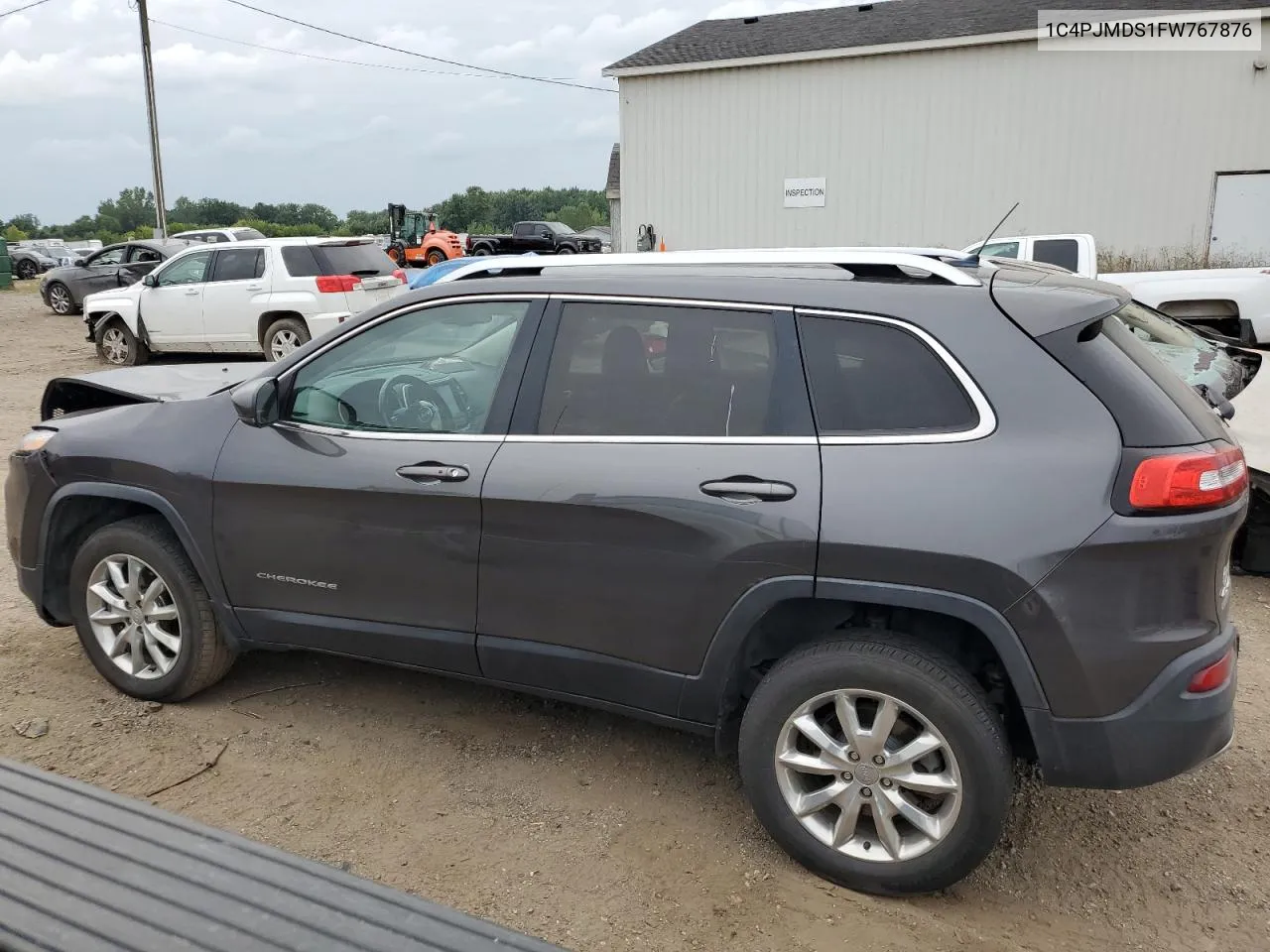 2015 Jeep Cherokee Limited VIN: 1C4PJMDS1FW767876 Lot: 67491324