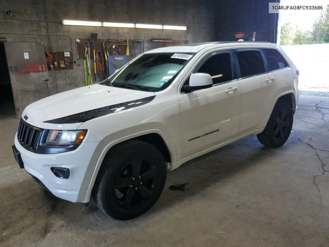 2015 Jeep Grand Cherokee Laredo VIN: 1C4RJFAG8FC933686 Lot: 67499804