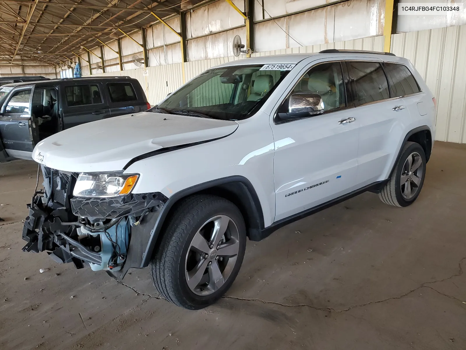 1C4RJFBG4FC103348 2015 Jeep Grand Cherokee Limited