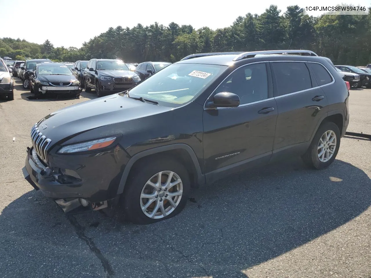 2015 Jeep Cherokee Latitude VIN: 1C4PJMCS8FW594746 Lot: 67723104