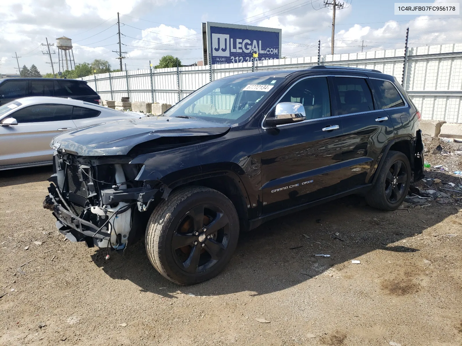 2015 Jeep Grand Cherokee Limited VIN: 1C4RJFBG7FC956178 Lot: 67772134