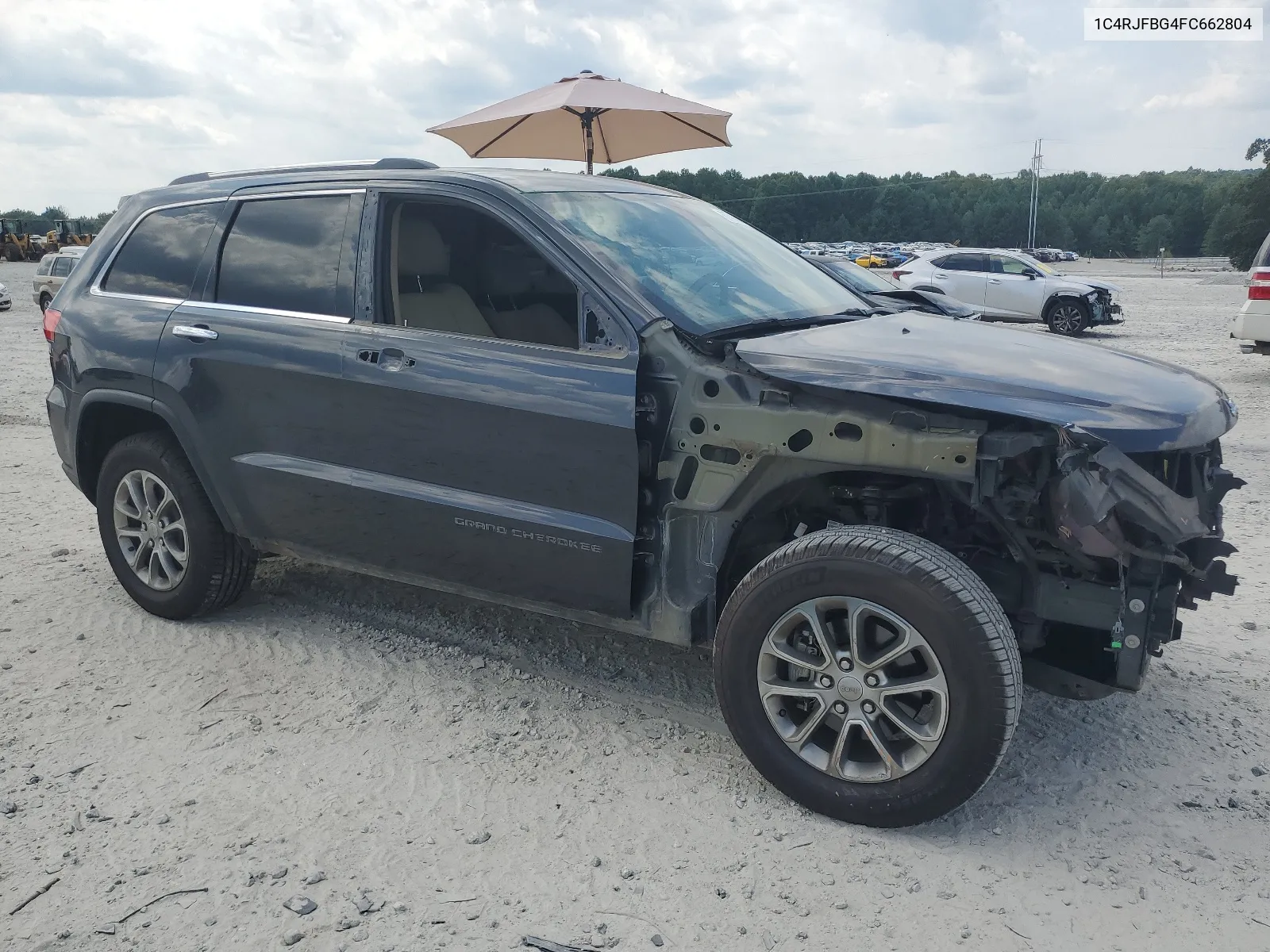 2015 Jeep Grand Cherokee Limited VIN: 1C4RJFBG4FC662804 Lot: 67786454