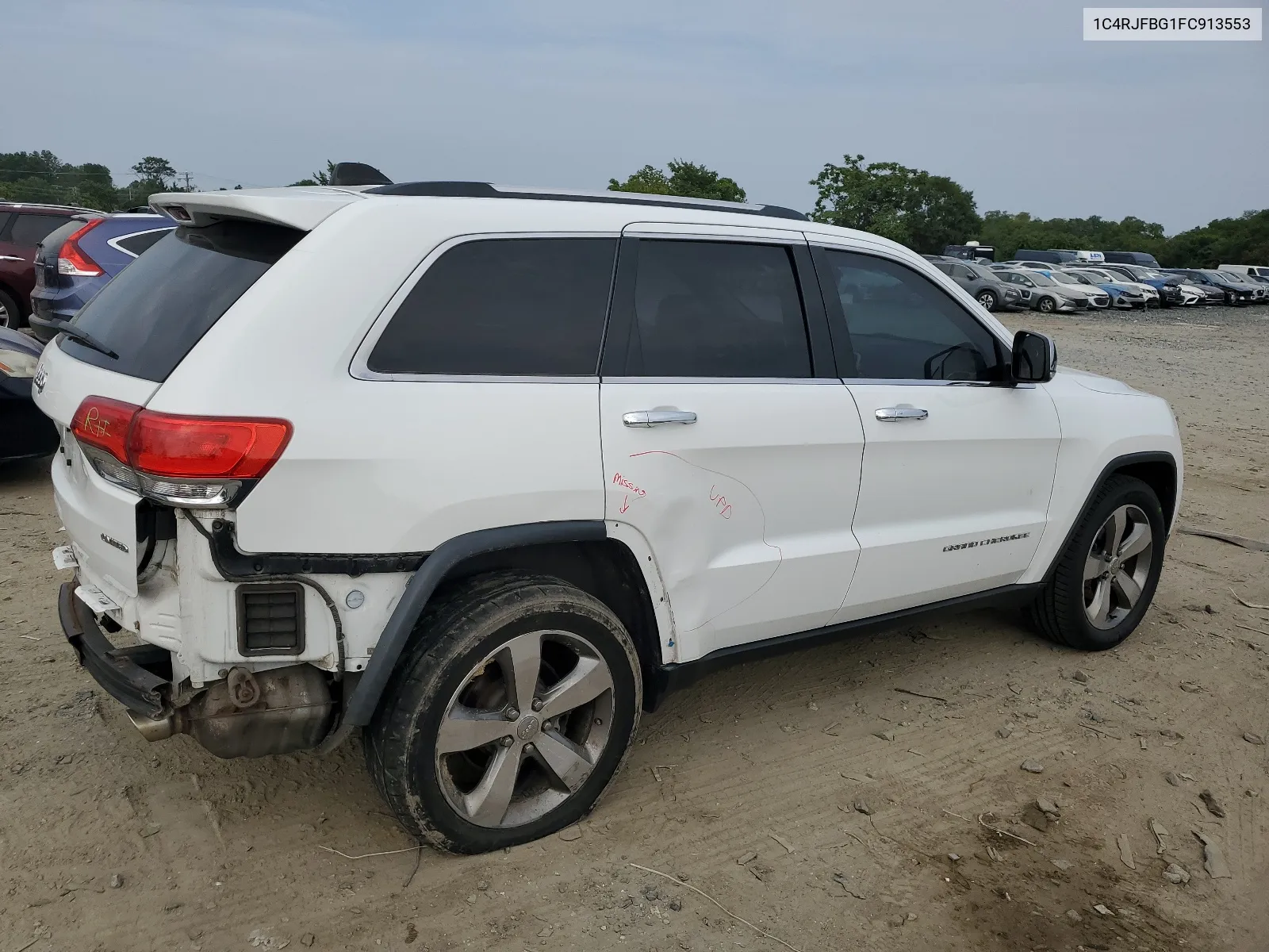 2015 Jeep Grand Cherokee Limited VIN: 1C4RJFBG1FC913553 Lot: 67833694