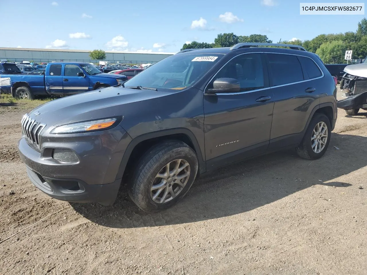 2015 Jeep Cherokee Latitude VIN: 1C4PJMCSXFW582677 Lot: 67999984