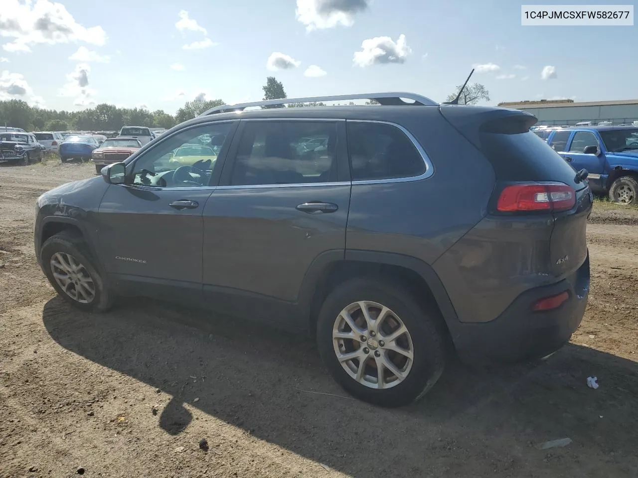 2015 Jeep Cherokee Latitude VIN: 1C4PJMCSXFW582677 Lot: 67999984