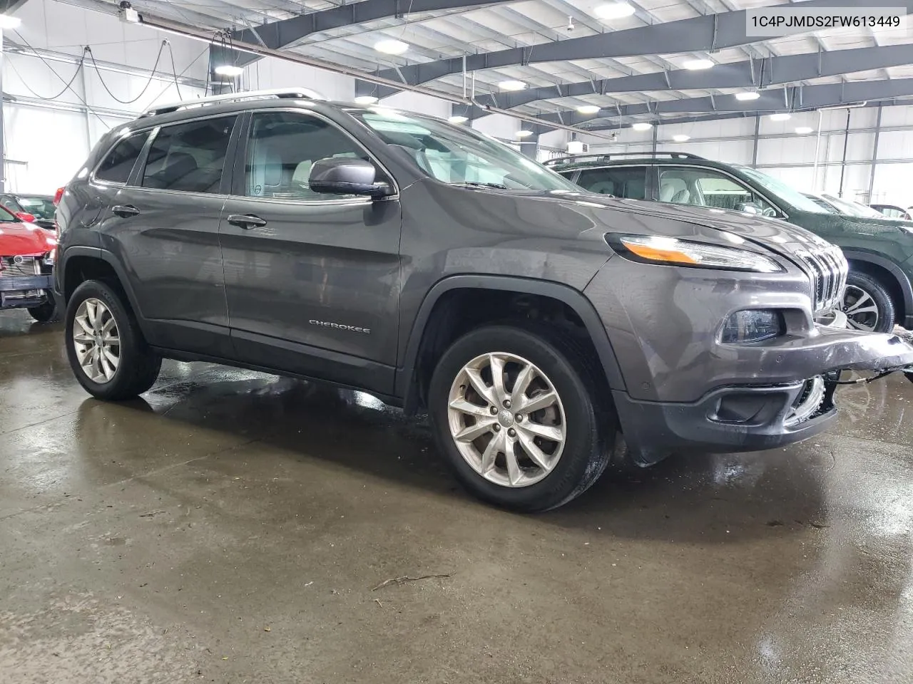 2015 Jeep Cherokee Limited VIN: 1C4PJMDS2FW613449 Lot: 68021684