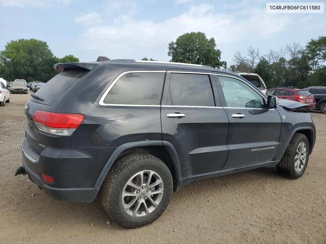 1C4RJFBG6FC611580 2015 Jeep Grand Cherokee Limited