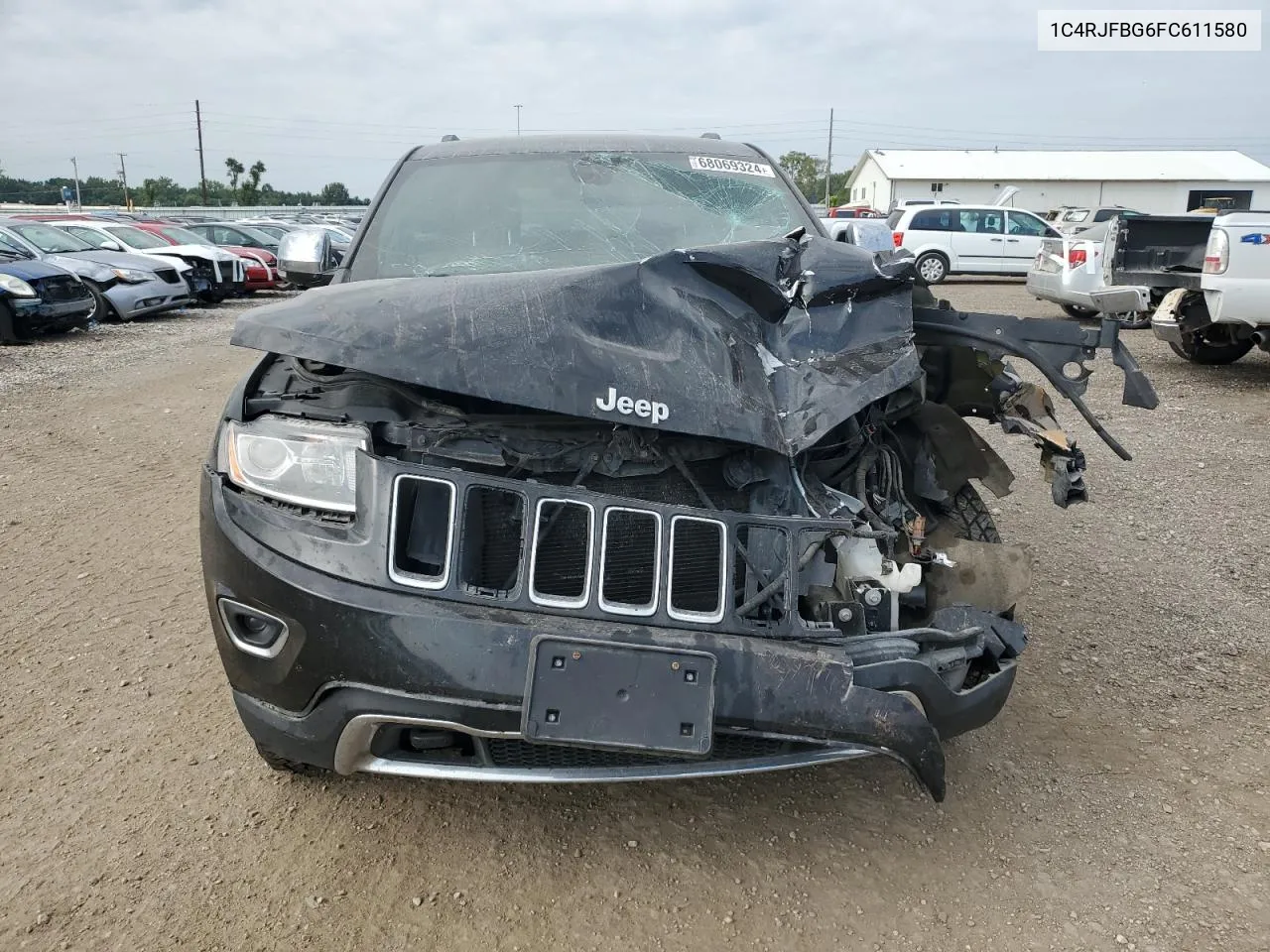 1C4RJFBG6FC611580 2015 Jeep Grand Cherokee Limited