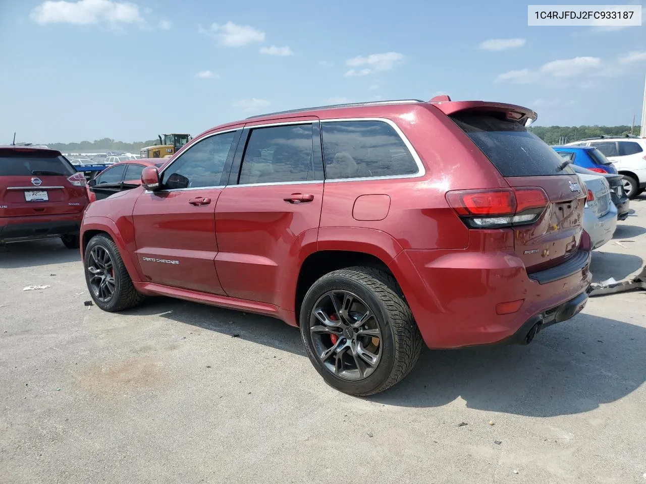 1C4RJFDJ2FC933187 2015 Jeep Grand Cherokee Srt-8