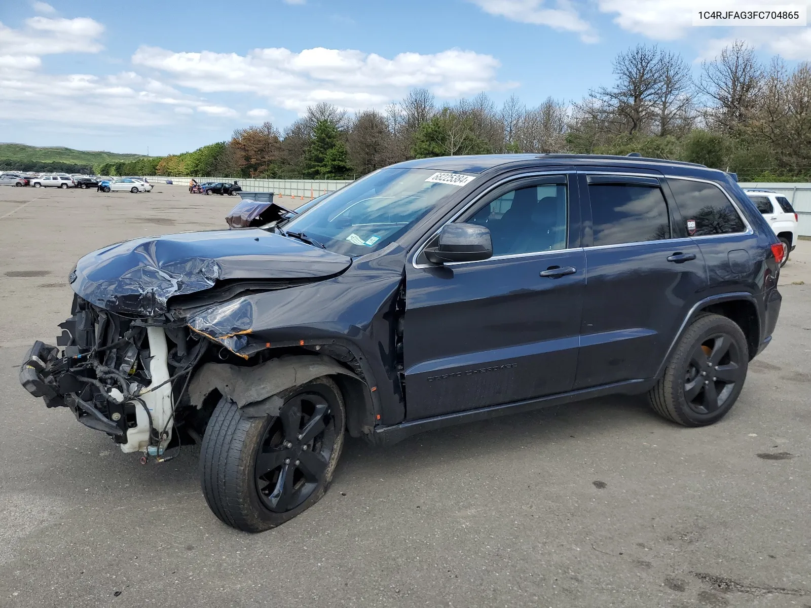 2015 Jeep Grand Cherokee Laredo VIN: 1C4RJFAG3FC704865 Lot: 68225384