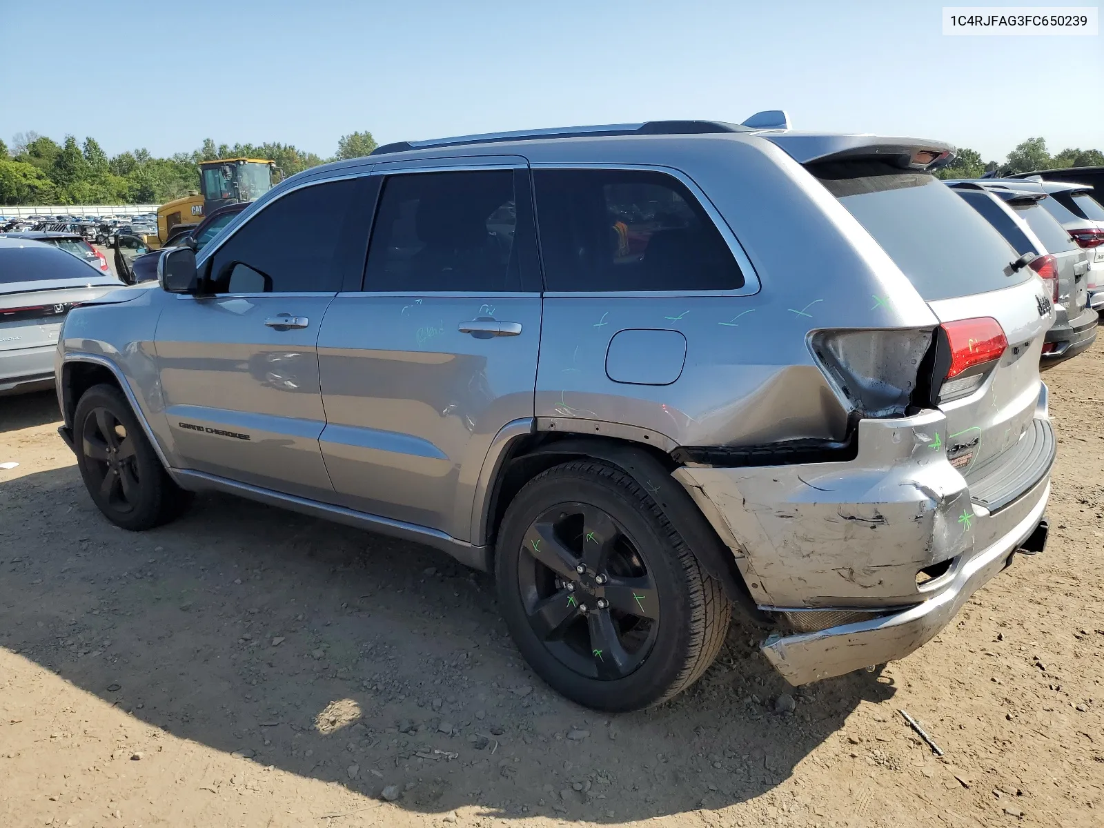 2015 Jeep Grand Cherokee Laredo VIN: 1C4RJFAG3FC650239 Lot: 68303194