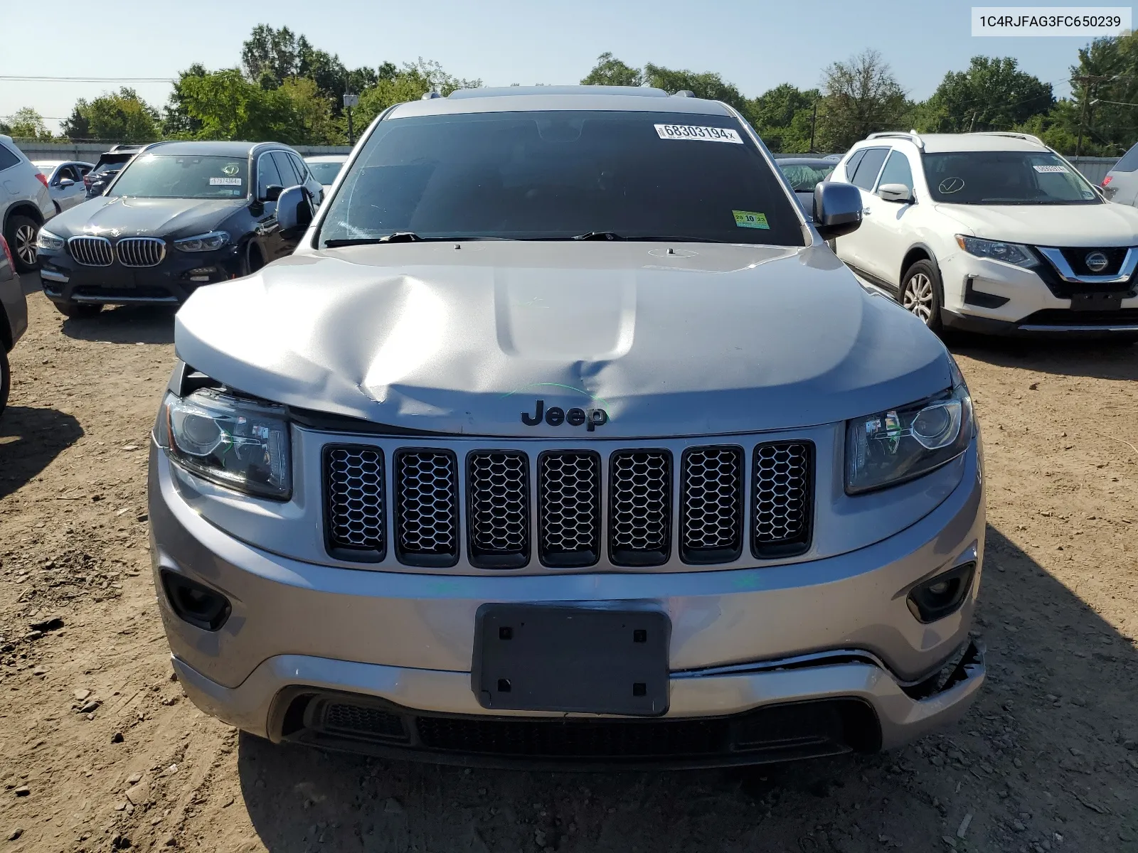 2015 Jeep Grand Cherokee Laredo VIN: 1C4RJFAG3FC650239 Lot: 68303194