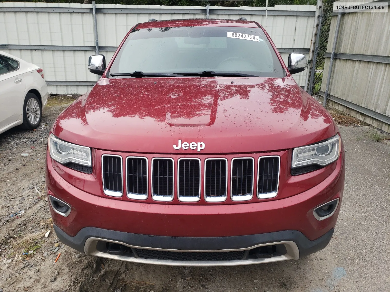 2015 Jeep Grand Cherokee Limited VIN: 1C4RJFBG1FC134508 Lot: 68343754