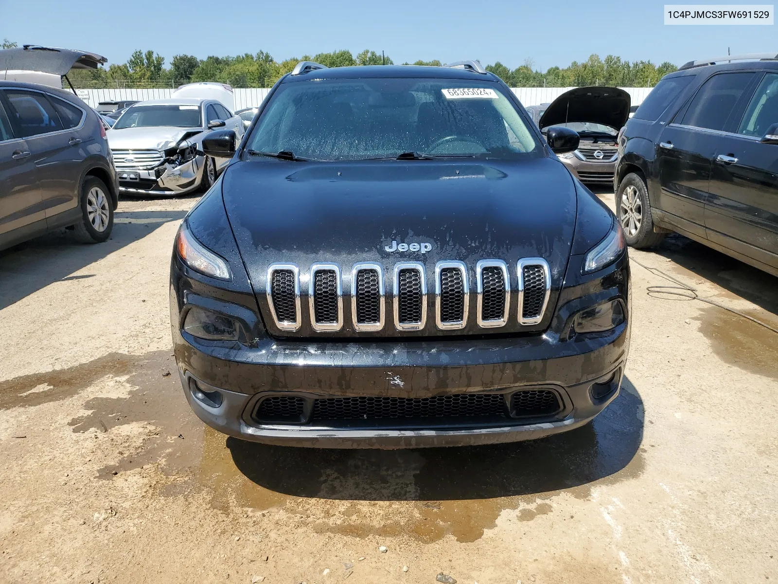 2015 Jeep Cherokee Latitude VIN: 1C4PJMCS3FW691529 Lot: 68365024