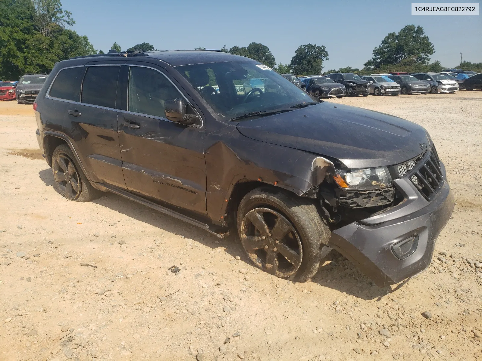 2015 Jeep Grand Cherokee Laredo VIN: 1C4RJEAG8FC822792 Lot: 68444604