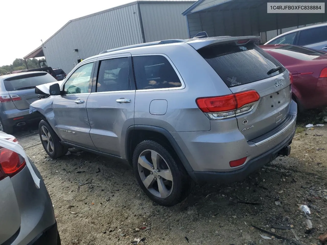 1C4RJFBGXFC838884 2015 Jeep Grand Cherokee Limited