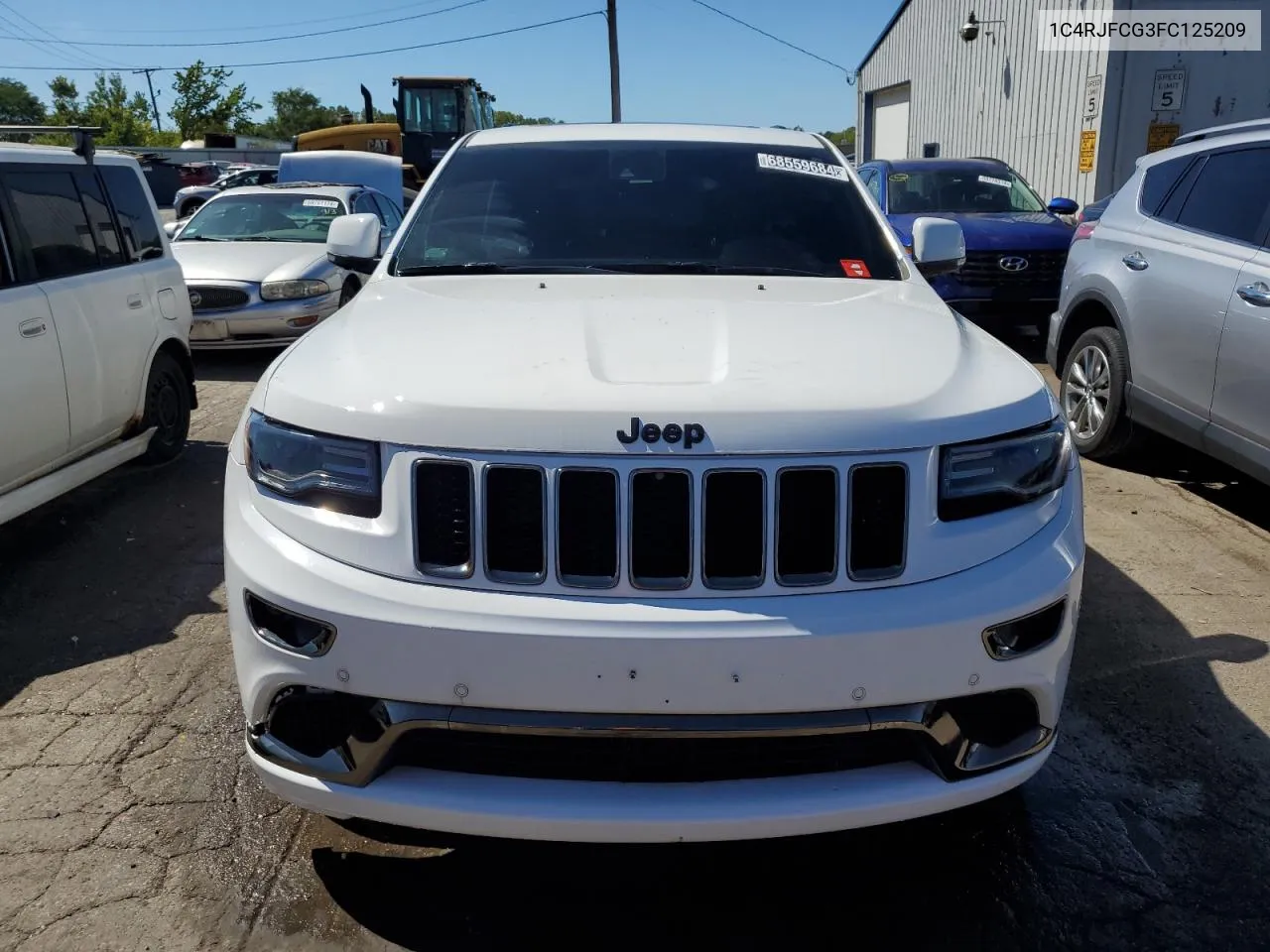 1C4RJFCG3FC125209 2015 Jeep Grand Cherokee Overland