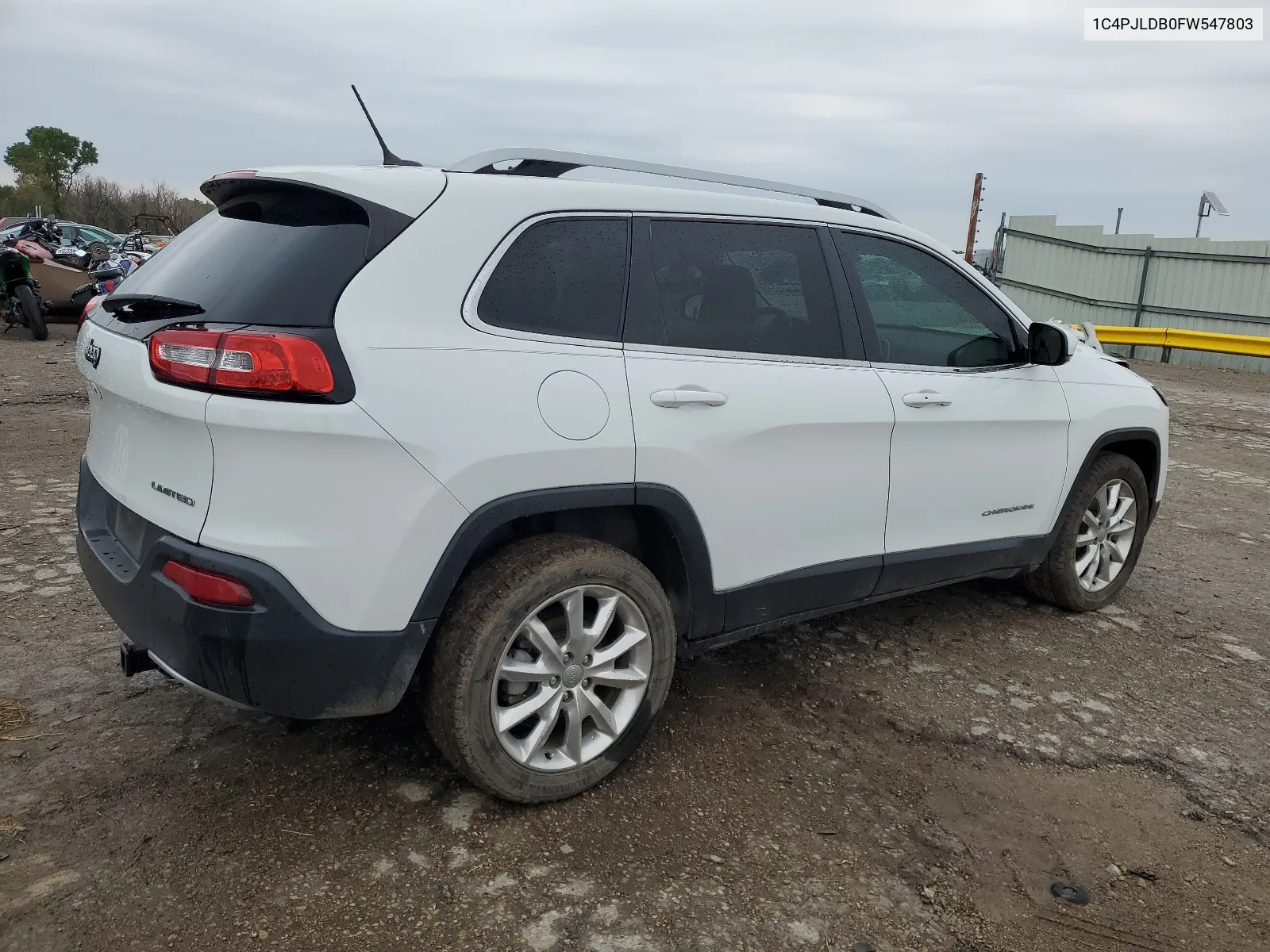 1C4PJLDB0FW547803 2015 Jeep Cherokee Limited