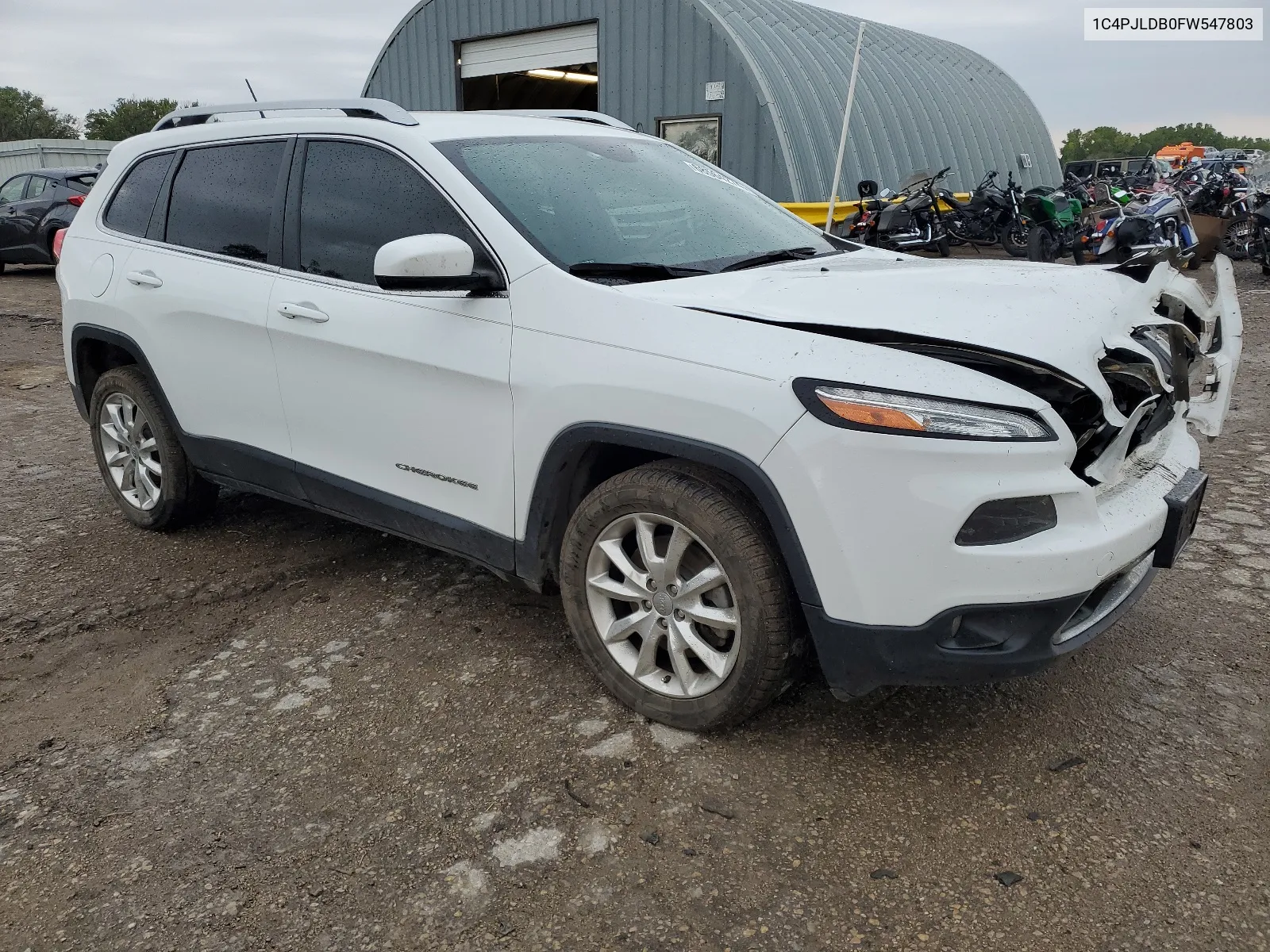 2015 Jeep Cherokee Limited VIN: 1C4PJLDB0FW547803 Lot: 68564274