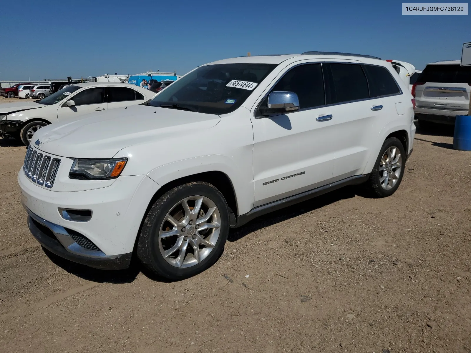 2015 Jeep Grand Cherokee Summit VIN: 1C4RJFJG9FC738129 Lot: 68574644