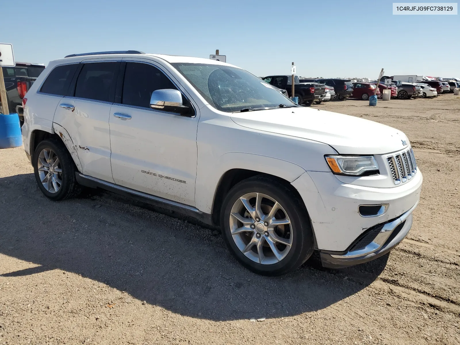 2015 Jeep Grand Cherokee Summit VIN: 1C4RJFJG9FC738129 Lot: 68574644