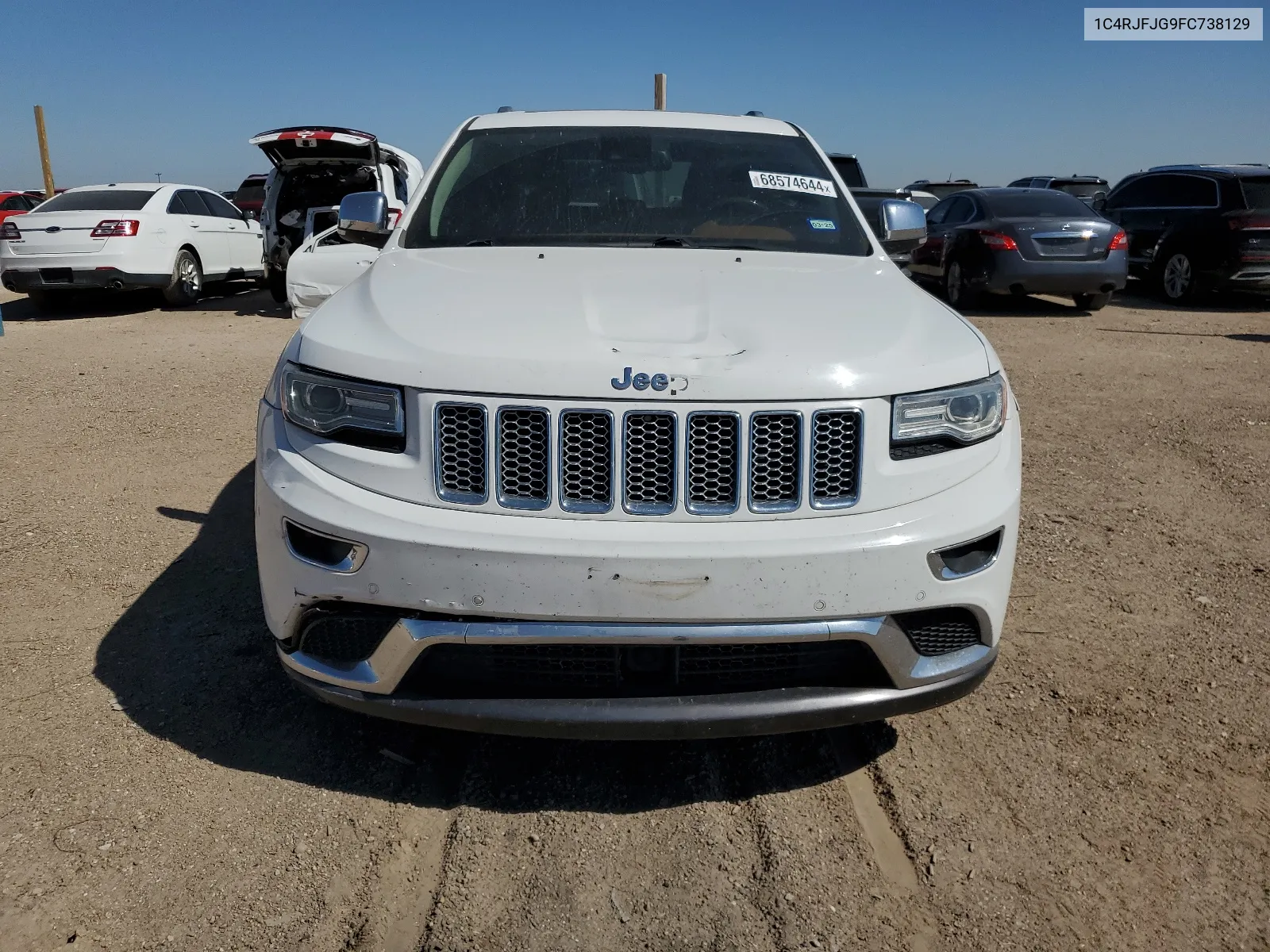 1C4RJFJG9FC738129 2015 Jeep Grand Cherokee Summit