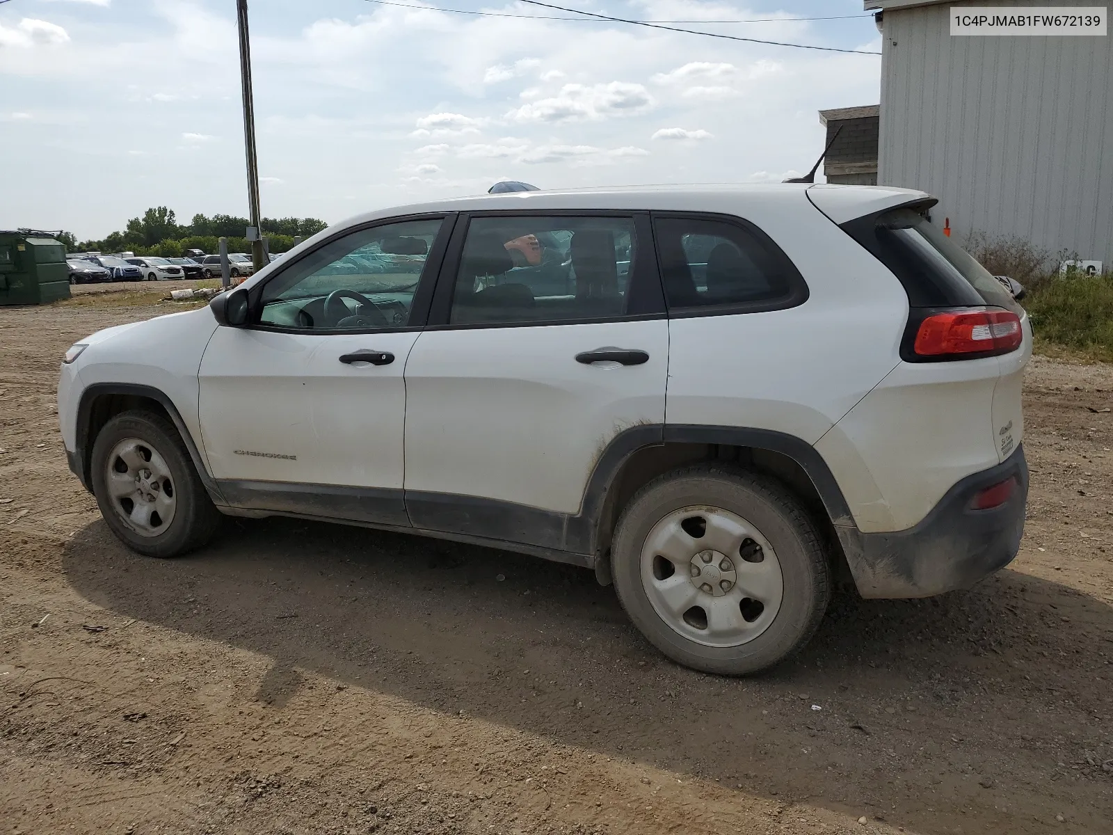 2015 Jeep Cherokee Sport VIN: 1C4PJMAB1FW672139 Lot: 68862814