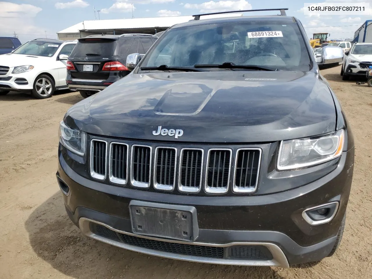 2015 Jeep Grand Cherokee Limited VIN: 1C4RJFBG2FC807211 Lot: 68891324