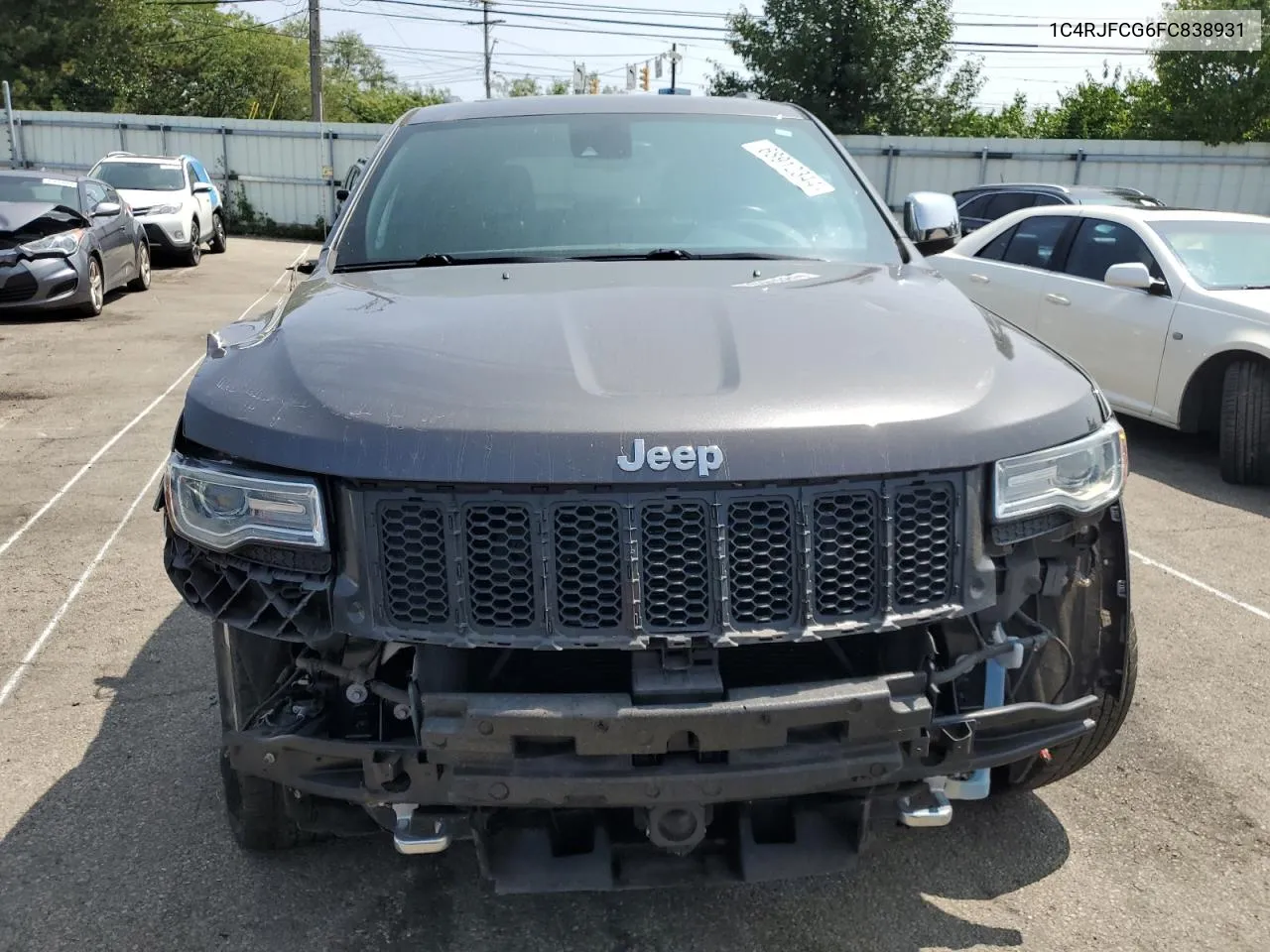 2015 Jeep Grand Cherokee Overland VIN: 1C4RJFCG6FC838931 Lot: 68912344