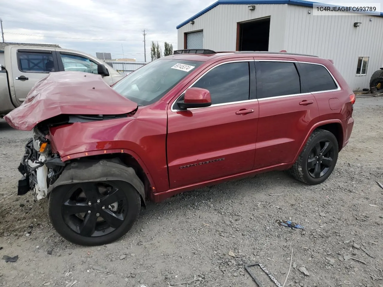 1C4RJEAG8FC693789 2015 Jeep Grand Cherokee Laredo