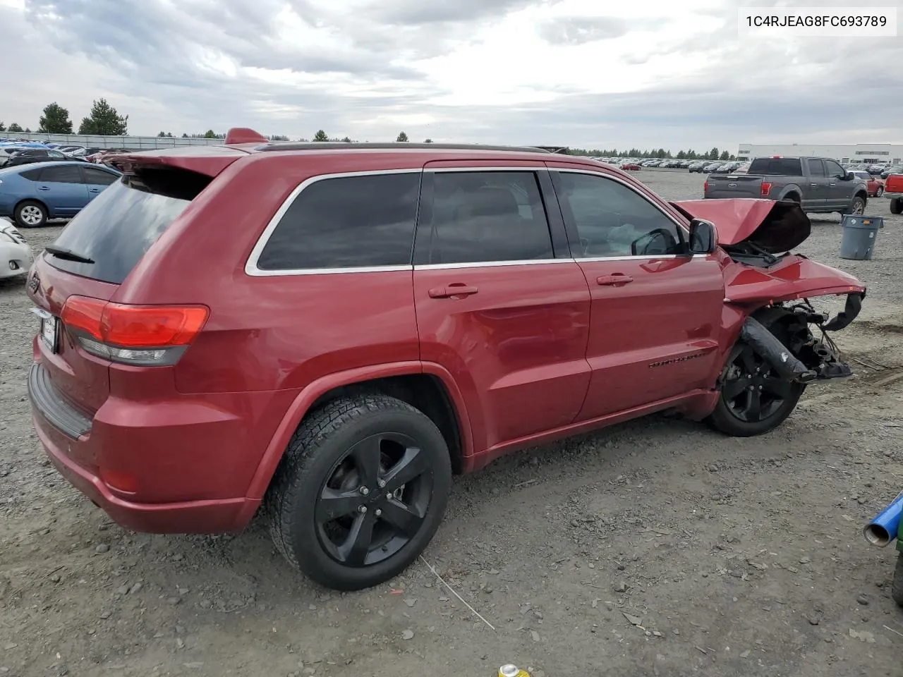 2015 Jeep Grand Cherokee Laredo VIN: 1C4RJEAG8FC693789 Lot: 69145374