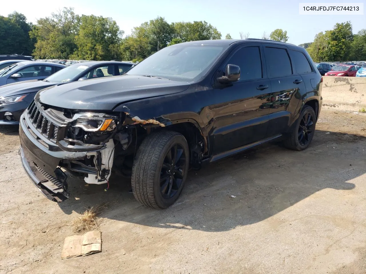 2015 Jeep Grand Cherokee Srt-8 VIN: 1C4RJFDJ7FC744213 Lot: 69213234