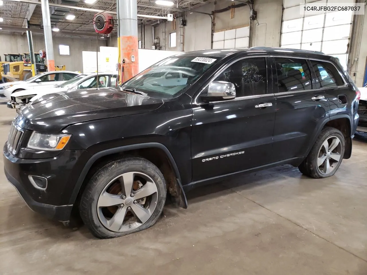 1C4RJFBG2FC687037 2015 Jeep Grand Cherokee Limited