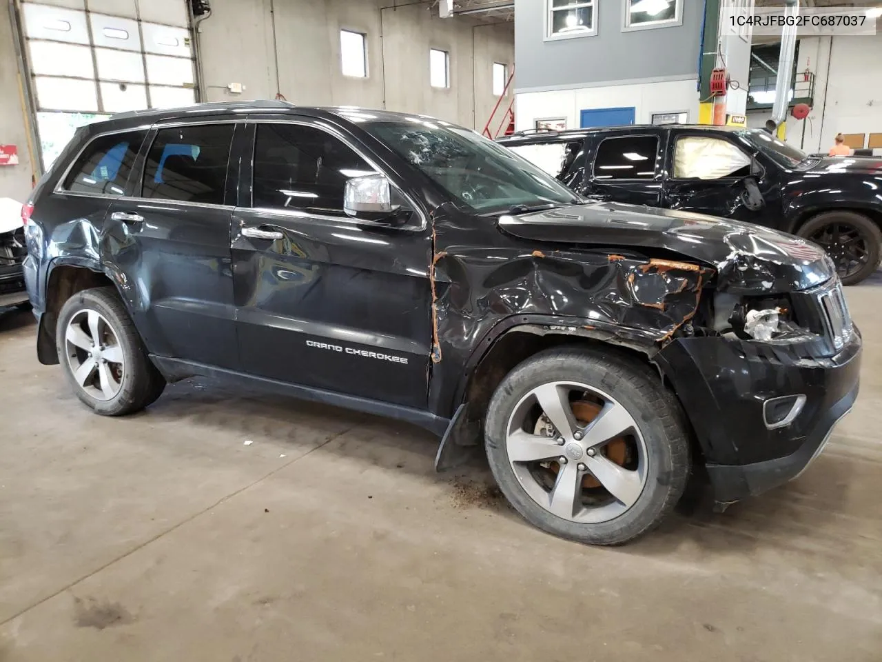 1C4RJFBG2FC687037 2015 Jeep Grand Cherokee Limited