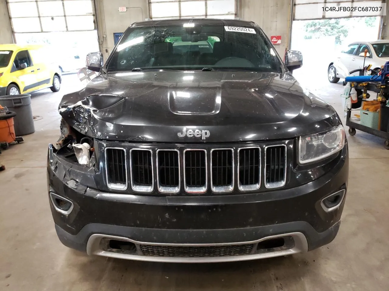 2015 Jeep Grand Cherokee Limited VIN: 1C4RJFBG2FC687037 Lot: 69220024