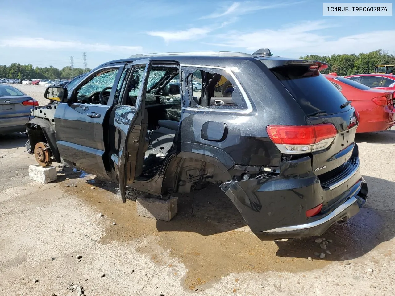 2015 Jeep Grand Cherokee Summit VIN: 1C4RJFJT9FC607876 Lot: 69226834