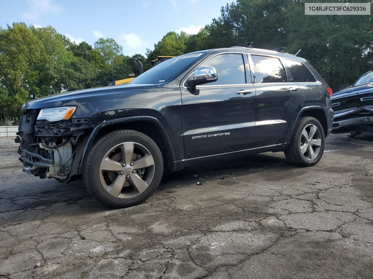 2015 Jeep Grand Cherokee Overland VIN: 1C4RJFCT3FC629336 Lot: 69264304