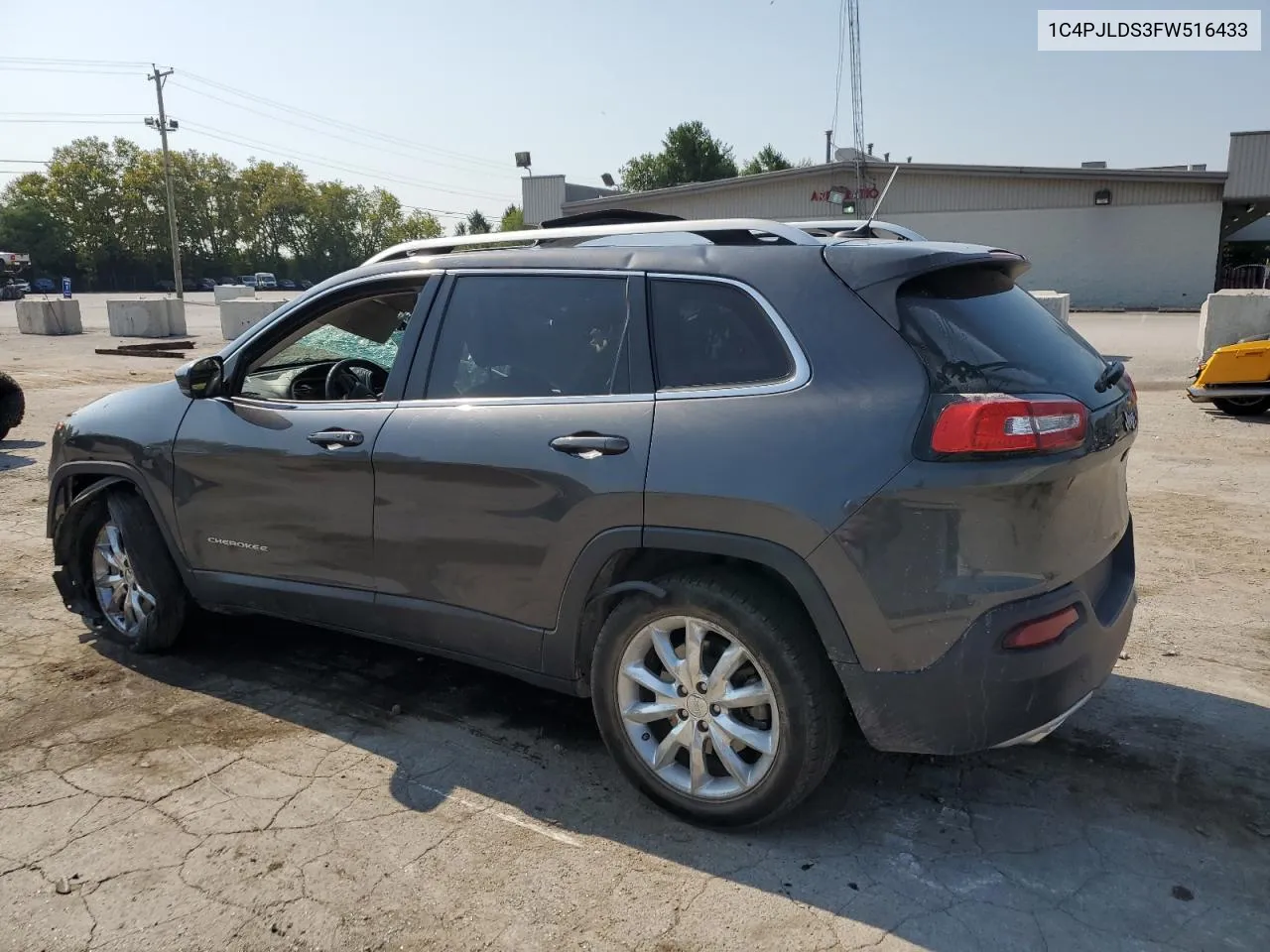 2015 Jeep Cherokee Limited VIN: 1C4PJLDS3FW516433 Lot: 69446174