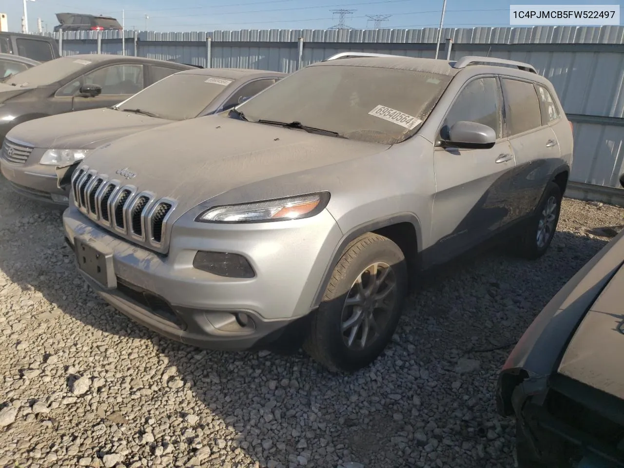 1C4PJMCB5FW522497 2015 Jeep Cherokee Latitude