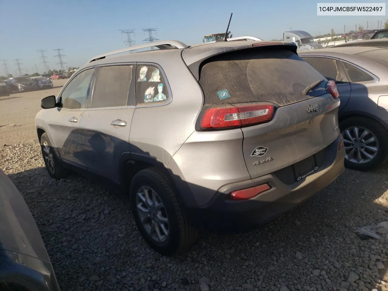 1C4PJMCB5FW522497 2015 Jeep Cherokee Latitude