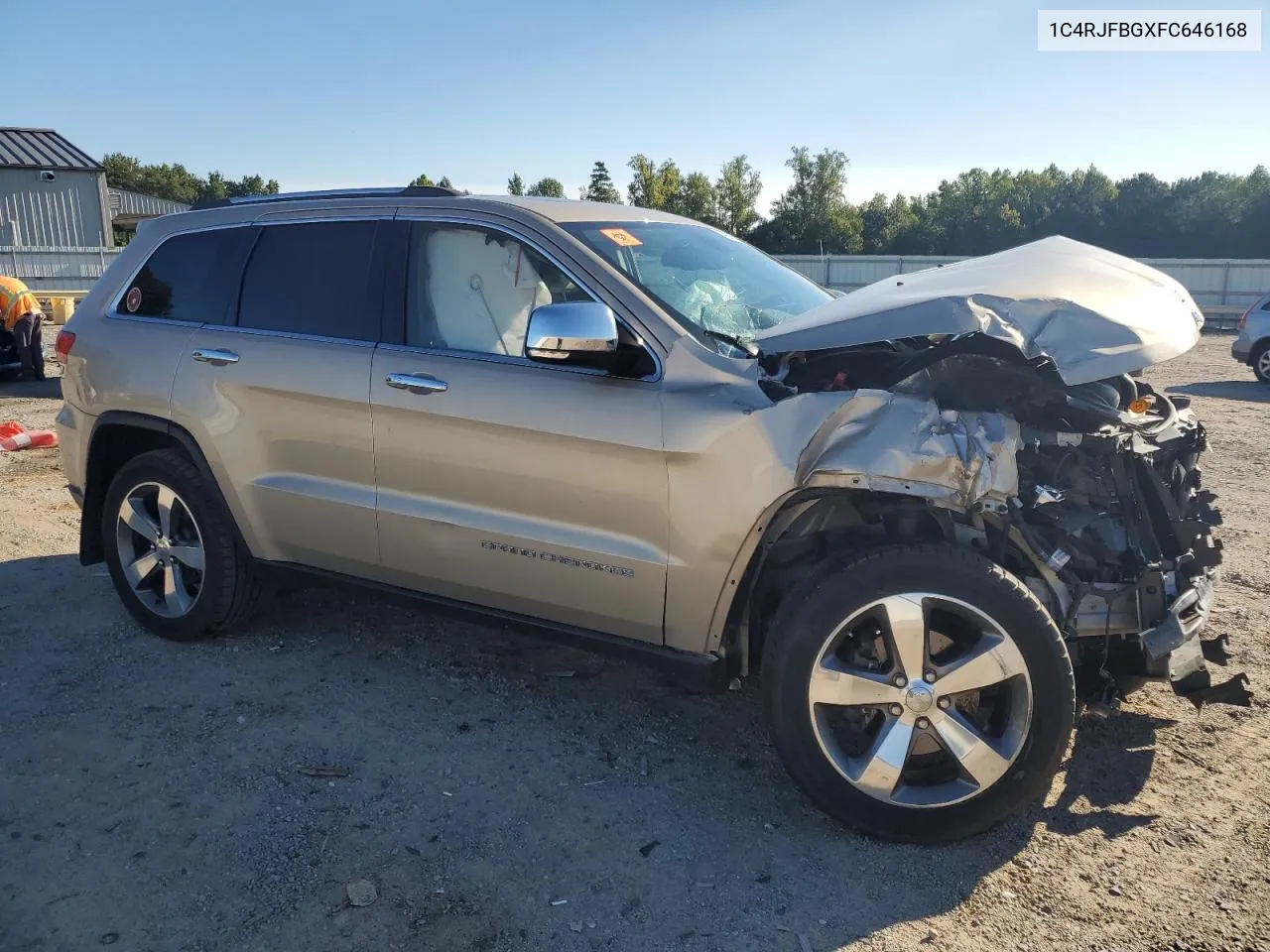 2015 Jeep Grand Cherokee Limited VIN: 1C4RJFBGXFC646168 Lot: 69622264