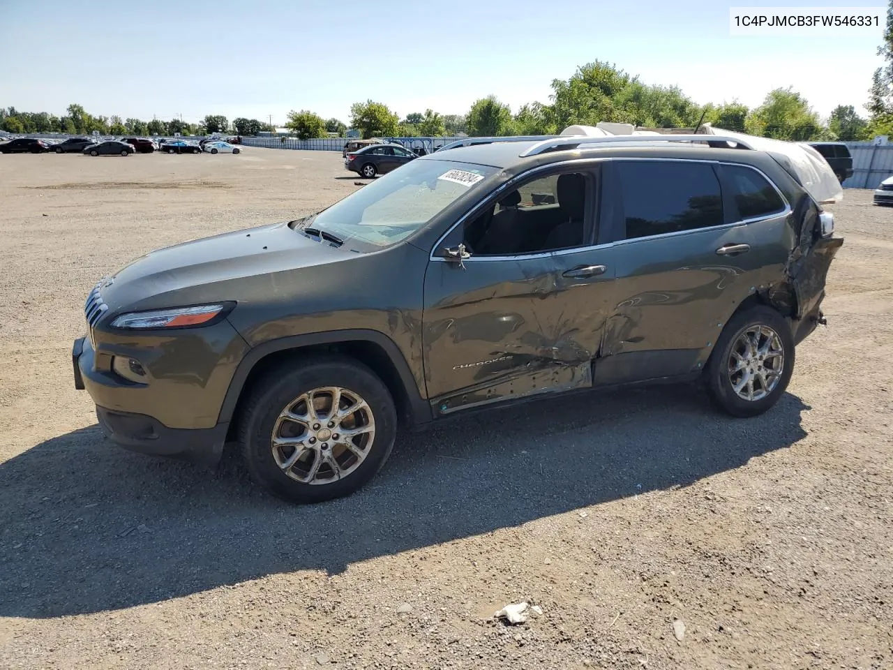 1C4PJMCB3FW546331 2015 Jeep Cherokee Latitude